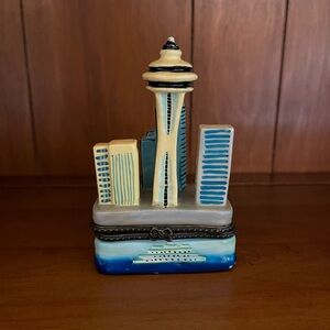 Seattle Skyline Trinket Box Worlds Fair
